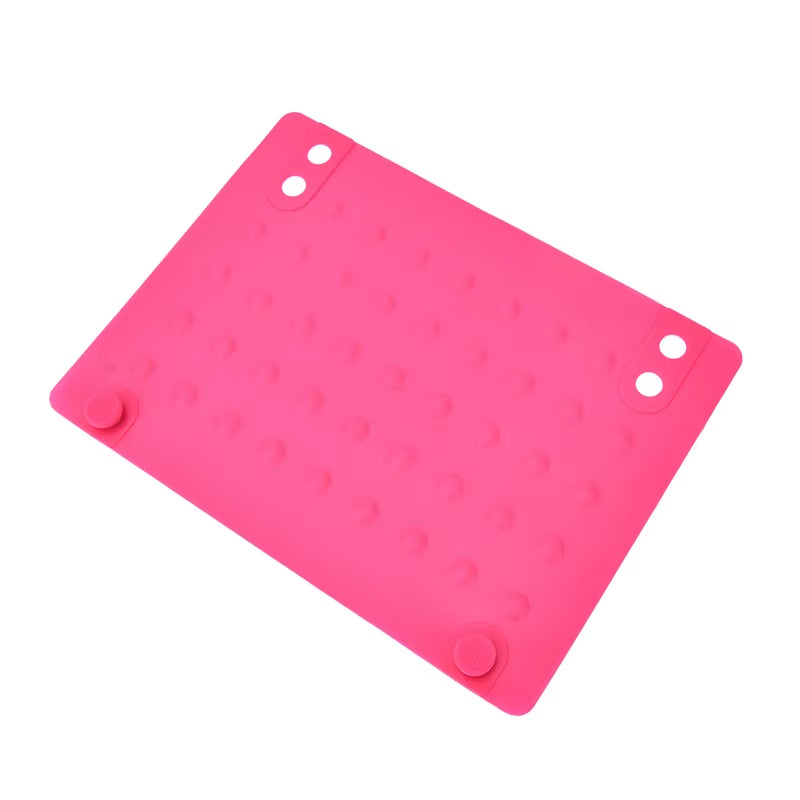 Silicone Heat Resistant Mat for Hair Straightener Curling Iron Pad Hair Styling Adapter Salon Styling Straightener Tool