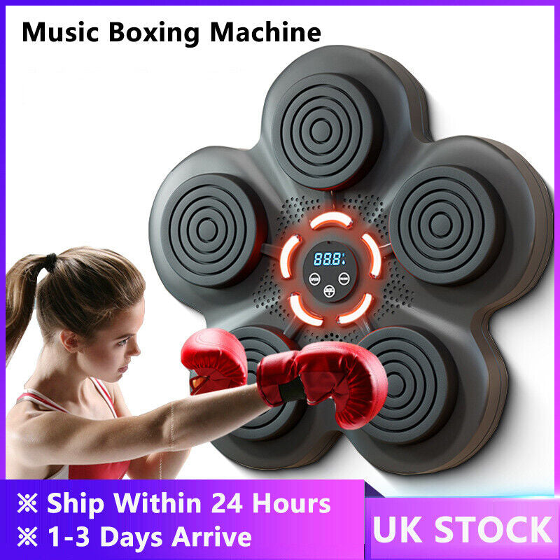 Boxing Training Target Wall Mount Bluetooth Music Indoor React Exercise Machine