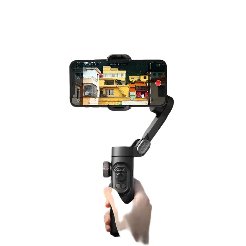 AOCHUAN 3-Axis Handheld Gimbal Stabilizer Smartxe for Smartphone for Iphone Android AI Face Tracking Tiktok Vlog