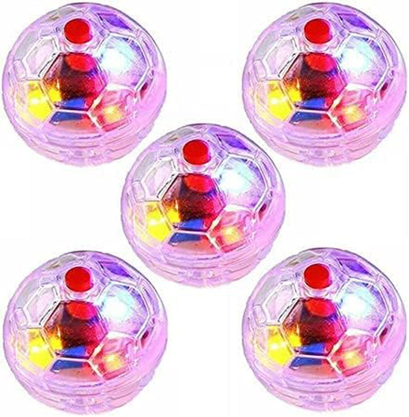 5 PCS Cat Hunting Ball Motion Ghost Light up Cat Balls LED Motion Activated Cat