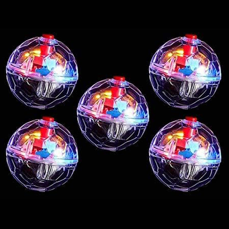 5 PCS Cat Hunting Ball Motion Ghost Light up Cat Balls LED Motion Activated Cat