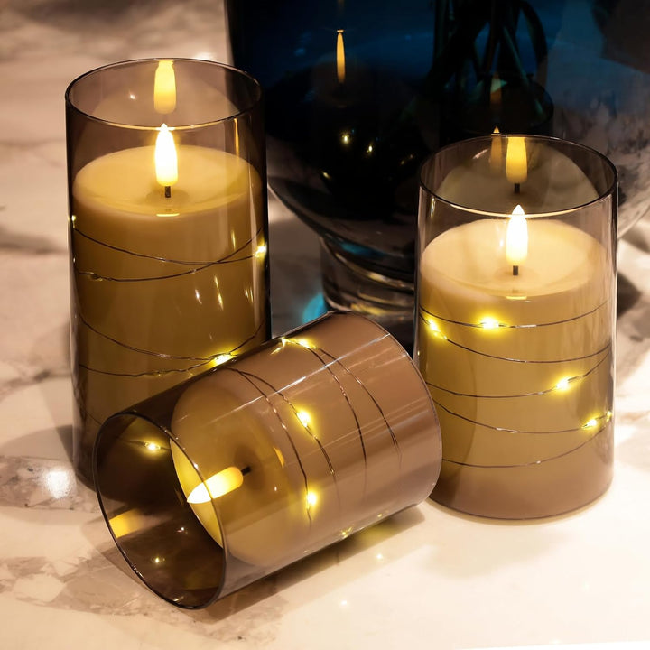 Candles,Battery Operated Candles LED Candles with Remote