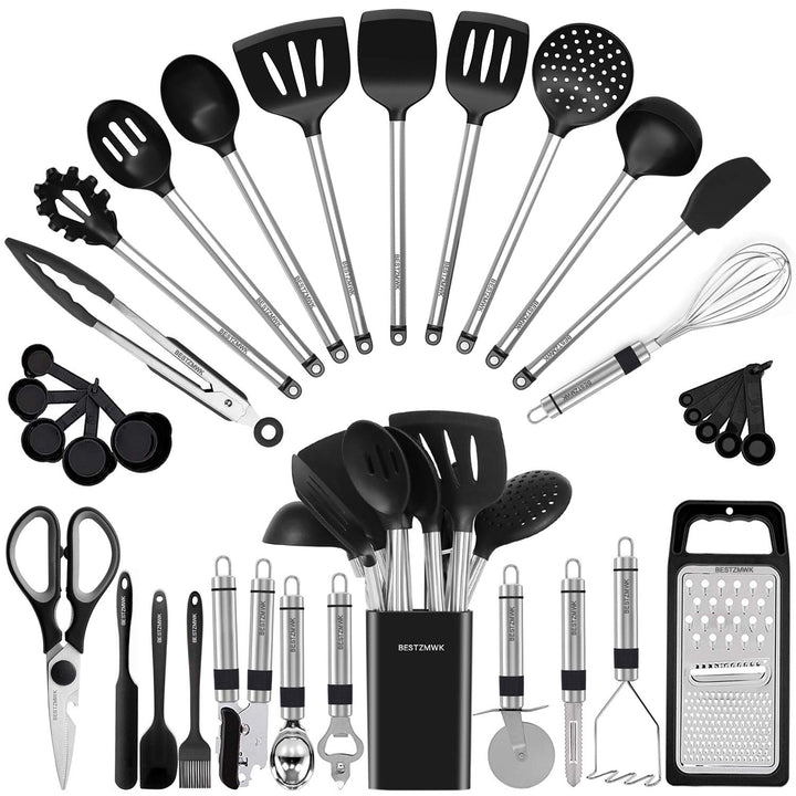 Kitchen Utensil Set-Silicone Cooking Utensils-33 Kitchen Gadgets