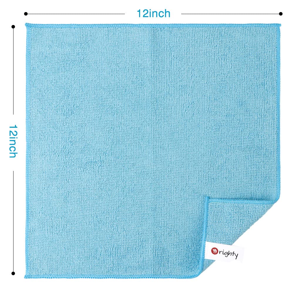 Cleaning Cloths Pack of 20, Highly Absorbent Microfiber Cleaning Supplies