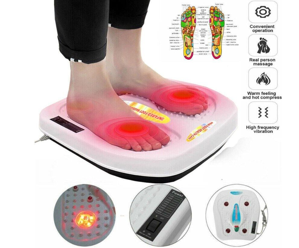 Foot and Leg Vibrating Blood Circulation Massager with Heating 9 Modes UK