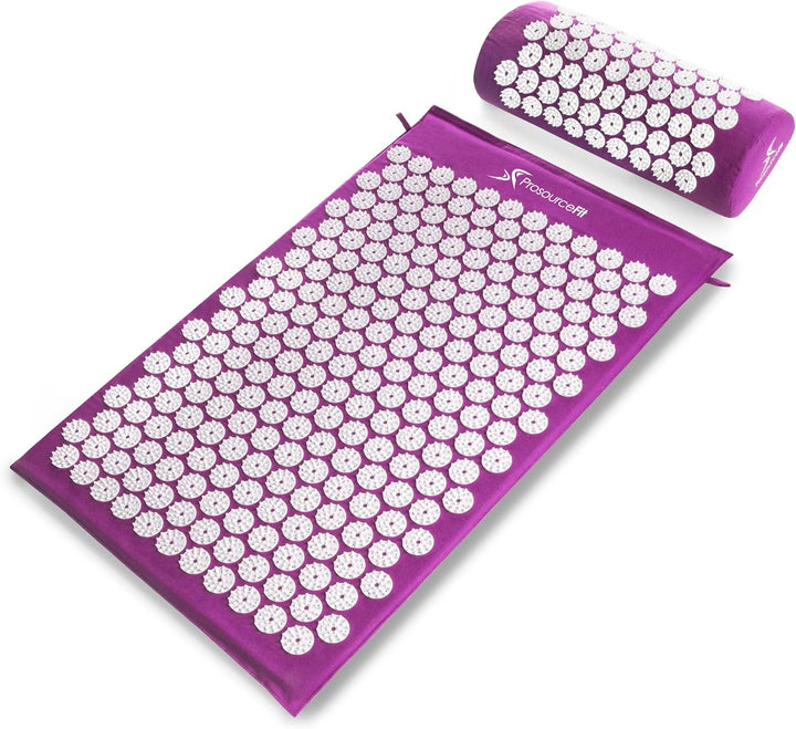 Acupressure Mat and Pillow Set for Back/Neck Pain Relief