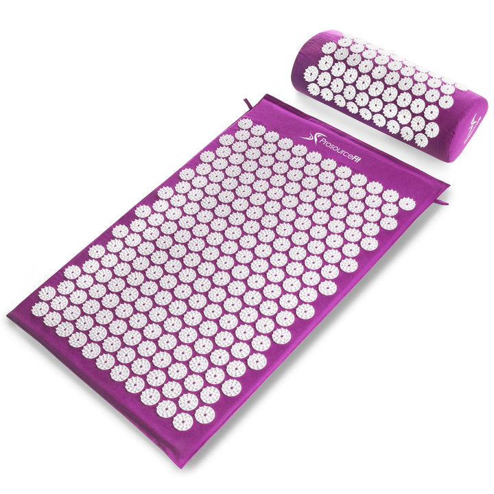 Acupressure Mat and Pillow Set for Back/Neck Pain Relief