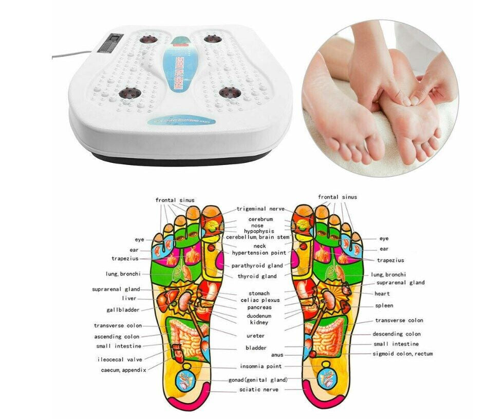 Foot and Leg Vibrating Blood Circulation Massager with Heating 9 Modes UK