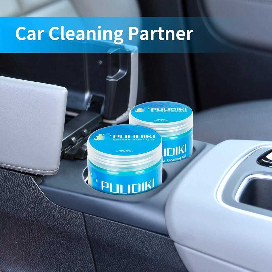 PULIDIKI Car Cleaning Gel, Universal Detailing Kit for Automotive Dust