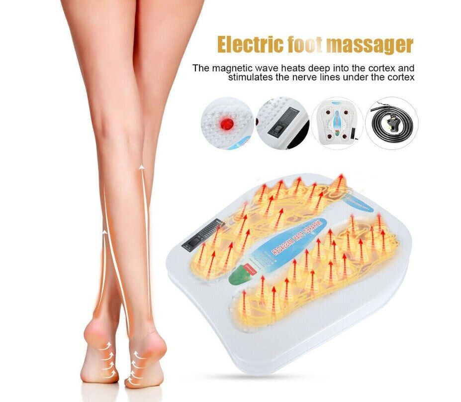 Foot and Leg Vibrating Blood Circulation Massager with Heating 9 Modes UK