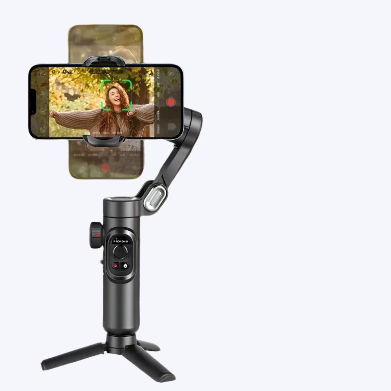 AOCHUAN 3-Axis Handheld Gimbal Stabilizer Smartxe for Smartphone for Iphone Android AI Face Tracking Tiktok Vlog