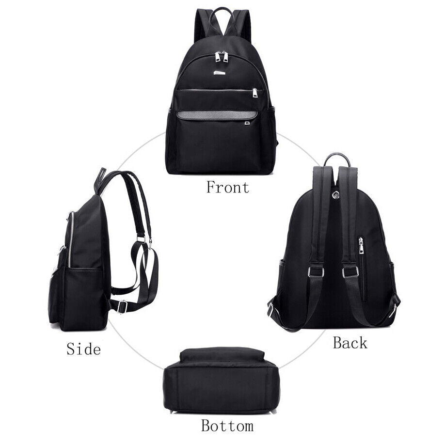 Womens Anti-Theft Backpack Waterproof Rucksack Ladies School Shoulder Bag Travel