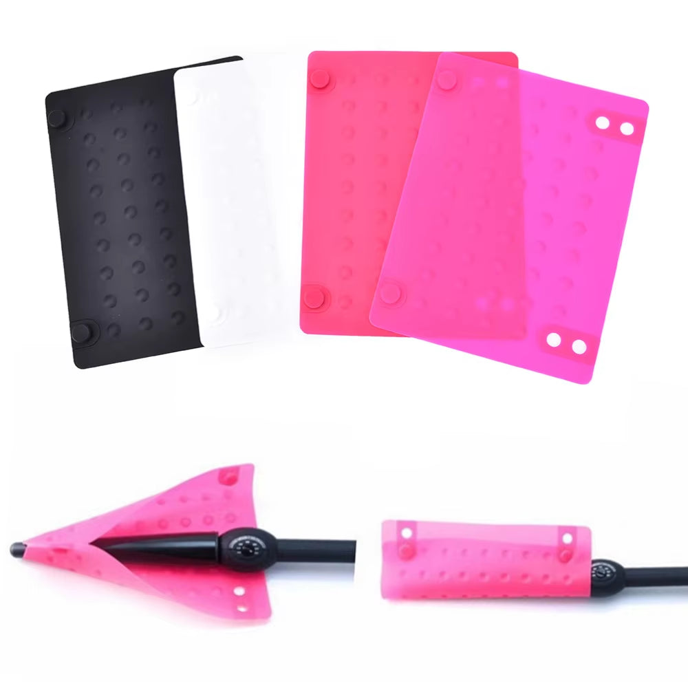 Silicone Heat Resistant Mat for Hair Straightener Curling Iron Pad Hair Styling Adapter Salon Styling Straightener Tool