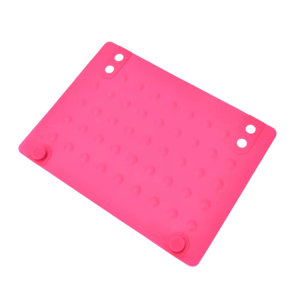 Silicone Heat Resistant Mat for Hair Straightener Curling Iron Pad Hair Styling Adapter Salon Styling Straightener Tool